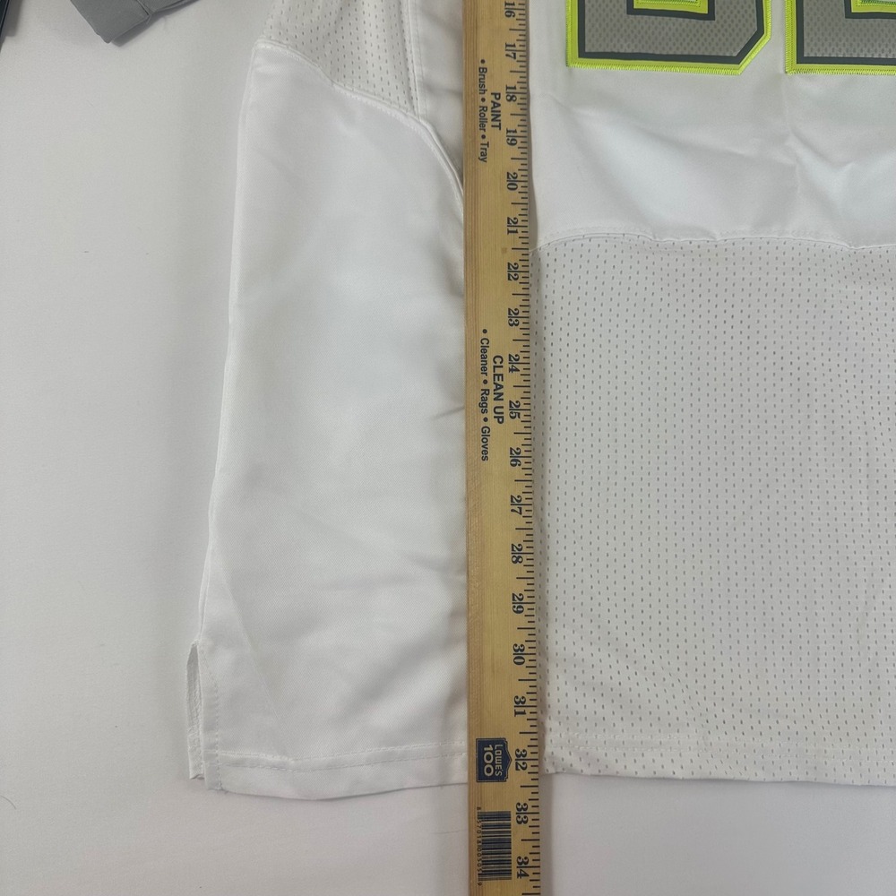 NWT Nike NFL 2XL Pro Bowl 99 Watt Jersey Men White Gray Neon Green - Picture 2 of 9